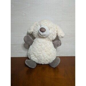 Mary Meyer White Pebble Lamb Plush Sheep Shaggy Cream Stuffed Animal Toy 12"